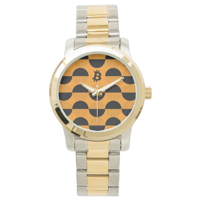 Bitcoin Designer Watch Horloge (Voorkant)