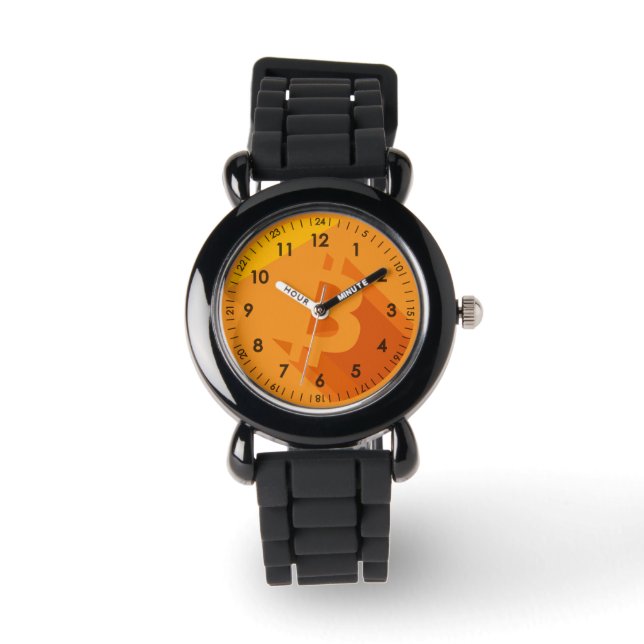 Bitcoin Designer Watch Horloge (Voorkant)