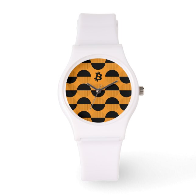 Bitcoin Designer Watch Horloge (Voorkant)