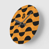Bitcoin Designer Watch Ronde Klok (Hoek)