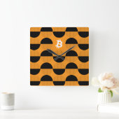 Bitcoin Designer Watch Vierkante Klok (Huis)