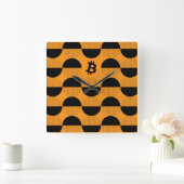Bitcoin Designer Watch Vierkante Klok (Huis)