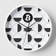 Bitcoin Designer Zwart-wit