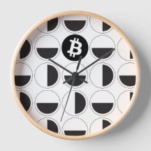 Bitcoin Designer Zwart-wit