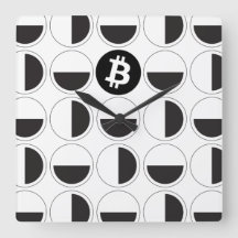 Bitcoin Designer Zwart-wit