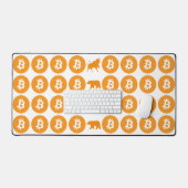 Bitcoin Desk Mat (Keyboard & Muis)