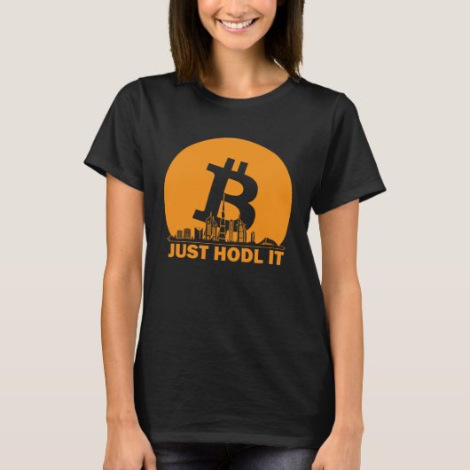 Bitcoin Dubai Skyline  Dubai Bitcoin Maximalist T-shirt (Voorkant)