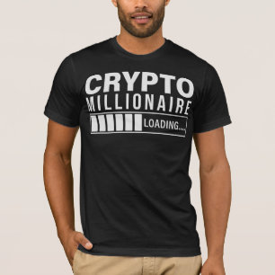 Bitcoin en Cryptocurrency T-Shirt Design