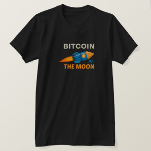 Bitcoin en Cryptocurrency T-Shirt Design