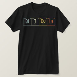 Bitcoin en Cryptocurrency T-Shirt Design