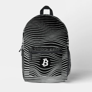 Bitcoin Force (Black) Bedrukte Rugzak
