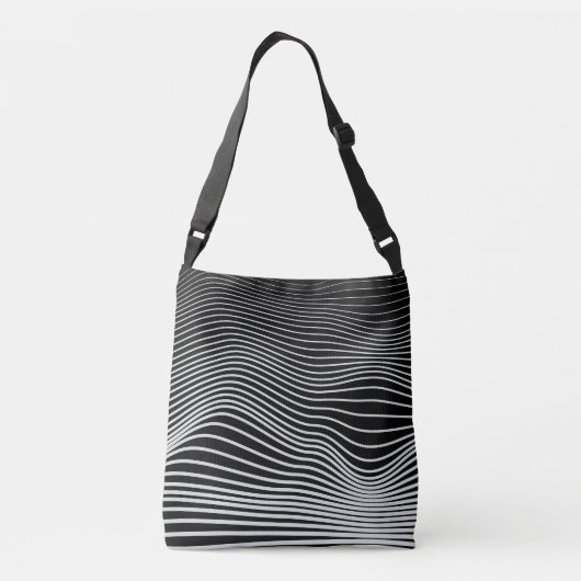 Bitcoin Force (Black)  Crossbody Tas (Achterkant)