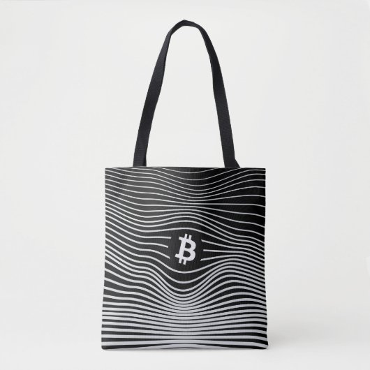Bitcoin Force (Black)  Tote Bag (Voorkant)