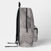 Bitcoin Force (White - Aged) Bedrukte Rugzak (Links)