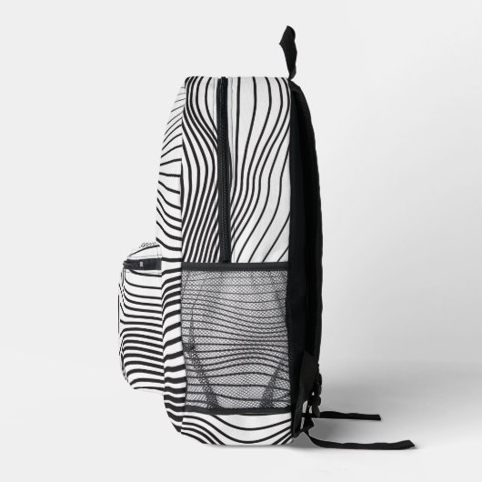 Bitcoin Force (White) Bedrukte Rugzak (Rechts)