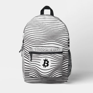 Bitcoin Force (White) Bedrukte Rugzak