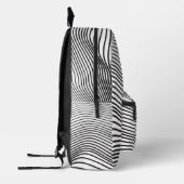 Bitcoin Force (White) Bedrukte Rugzak (Links)