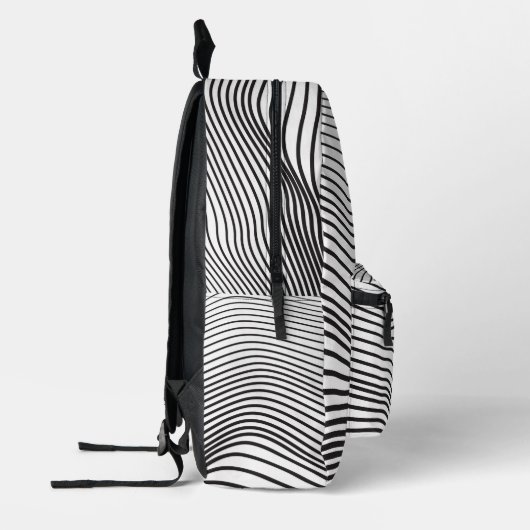 Bitcoin Force (White) Bedrukte Rugzak (Links)