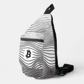 Bitcoin Force (White)  Sling Bag (Rechterhoek)