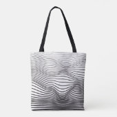 Bitcoin Force (White) Tote Bag (Achterkant)