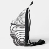 Bitcoin Force (Wit) Sling Bag (Rechts)