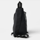 Bitcoin Force (Zwart) Sling Bag (Achterkant)