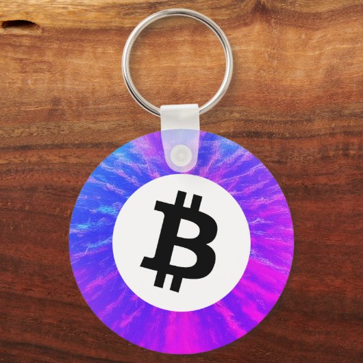 Bitcoin Frequency Sleutelhanger (Voorkant)