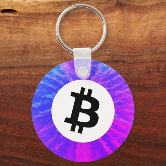 Bitcoin Frequentie Sleutelhanger (Achterkant)