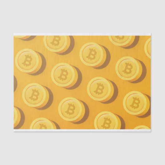 Bitcoin Fun Tissuepapier (Voorkant)