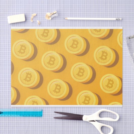 Bitcoin Fun Tissuepapier (Craft)
