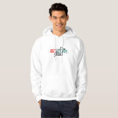 "Bitcoin Gelover Moedige Statement Typografie Ontw Hoodie (Voorkant volledig)