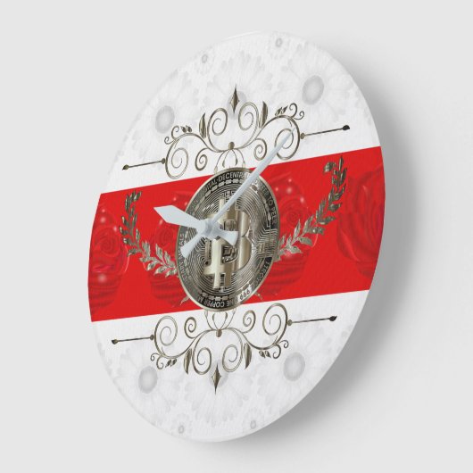 Bitcoin Gold Coin Belarus Grote Klok (Hoek)