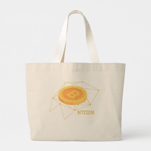 BITCOIN GROTE TOTE BAG