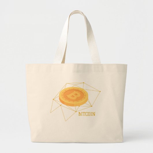 BITCOIN GROTE TOTE BAG