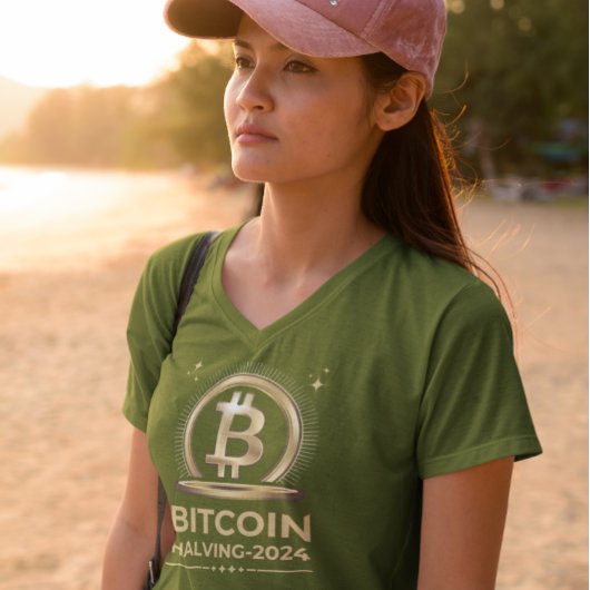 BITCOIN HALVEREN 2024 Crypto digitale valuta T-shirt