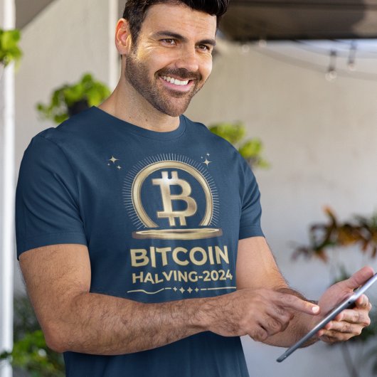 BITCOIN HALVEREN 2024 Crypto digitale valuta T-shirt