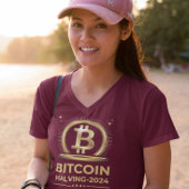 BITCOIN HALVEREN 2024 Crypto digitale valuta T-shirt