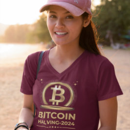 BITCOIN HALVEREN 2024 Crypto digitale valuta T-shirt