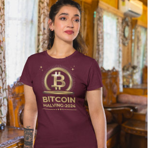 BITCOIN HALVEREN 2024 Crypto digitale valuta T-shirt