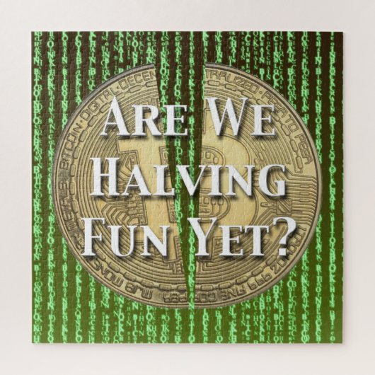 Bitcoin Halving Event Legpuzzel (Verticaal)