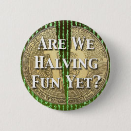 Bitcoin Halving Event Ronde Button 5,7 Cm