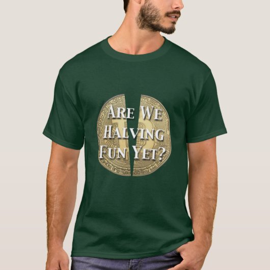 Bitcoin Halving Event T-shirt (Voorkant)