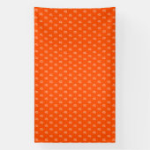 Bitcoin Helder Oranje Spandoek (Verticaal)