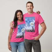 Bitcoin hier t-shirt (Unisex)