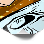 BITCOIN-HODL-Crypto Astronaut Perfect Poster (Hoek)