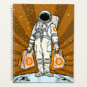 BITCOIN-HODL-Crypto Astronaut Planner (Voorkant)