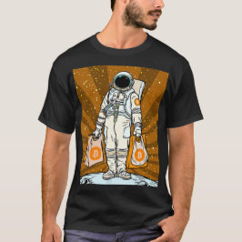 BITCOIN-HODL-Crypto Astronaut T-shirt