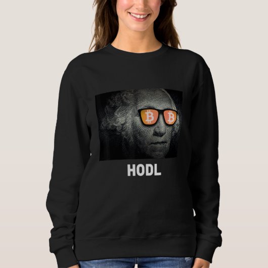Bitcoin Hodl Cryptocurrency T-shirt (Voorkant)