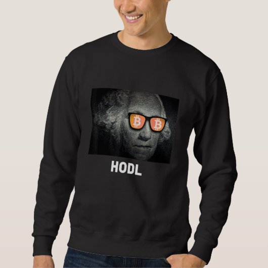 Bitcoin Hodl Cryptocurrency T-shirt (Voorkant)