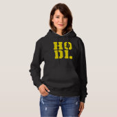 Bitcoin Hodl Hoodie (Voorkant volledig)